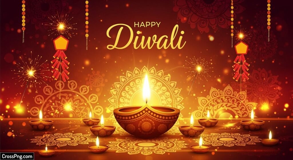 Diwali poster background image