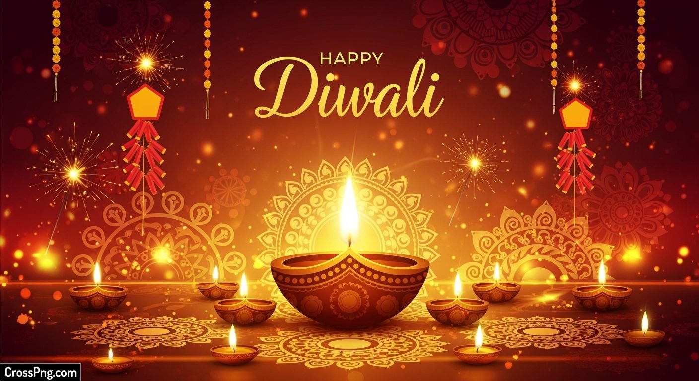 Diwali poster background image