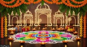 Diwali theme background image 2