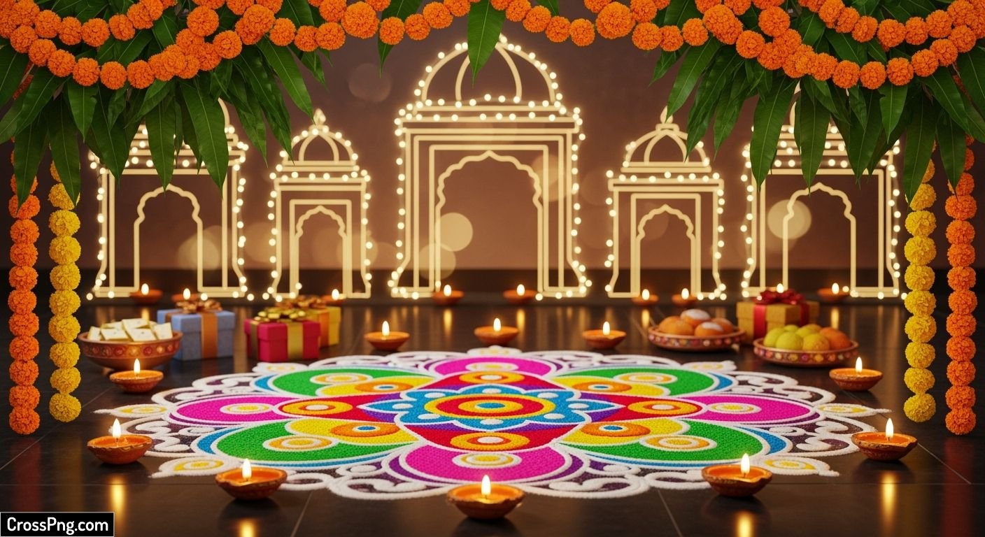 Diwali theme background image 2