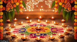 Diwali theme background image 3