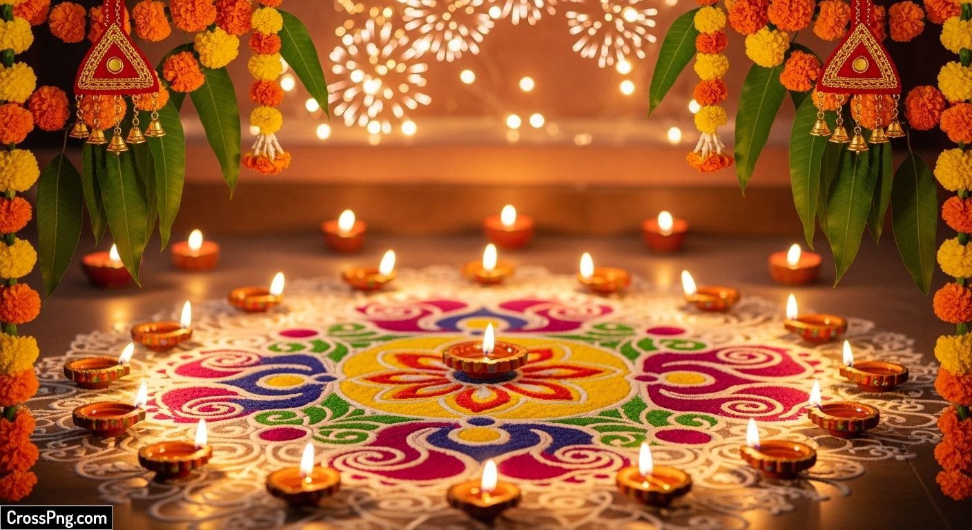 Diwali theme background image 3