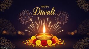 Diwali wishes background image