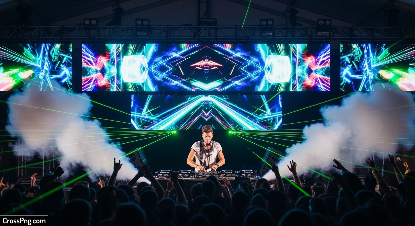 Dj background music image