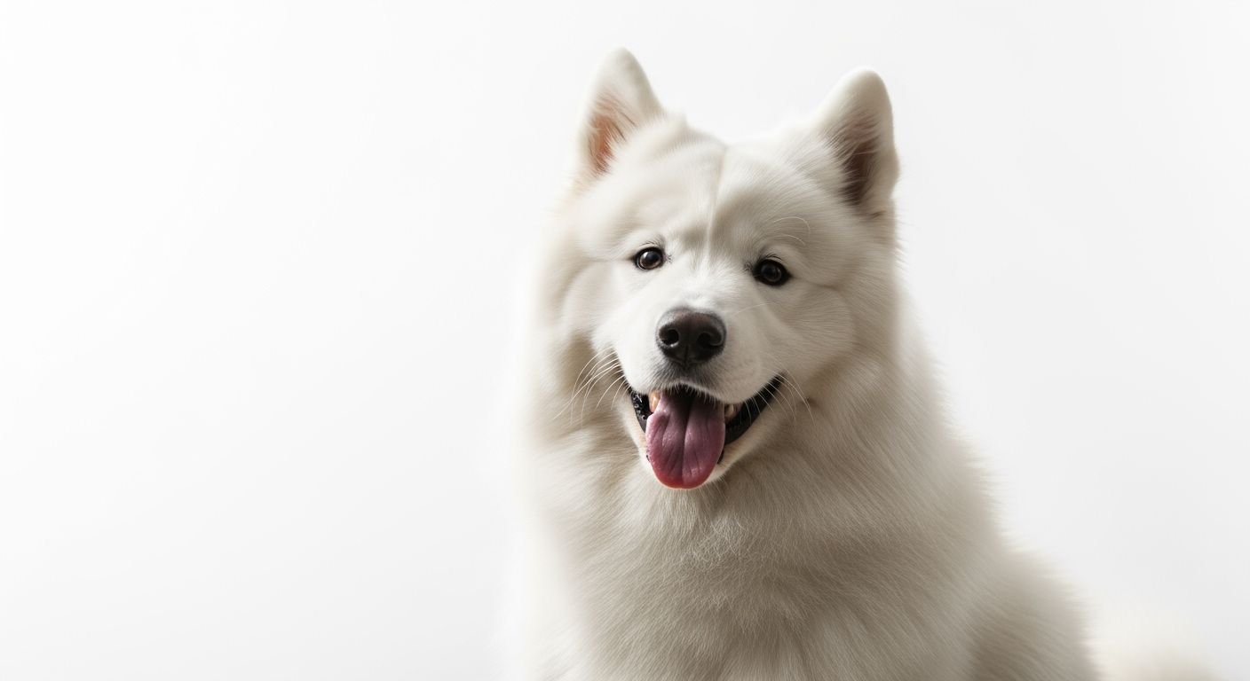 Dog white background image 2