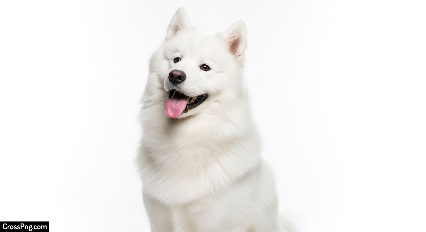 Dog white background image 2