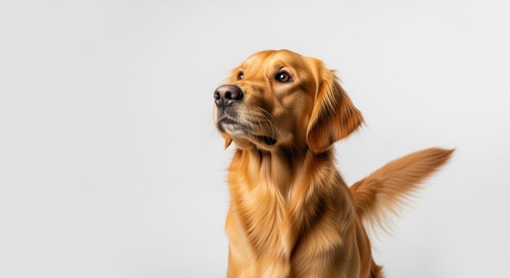Dog white background image 3
