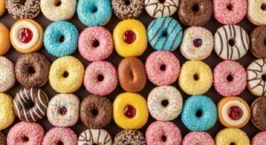 Donut background image 4
