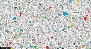 Doodle background image