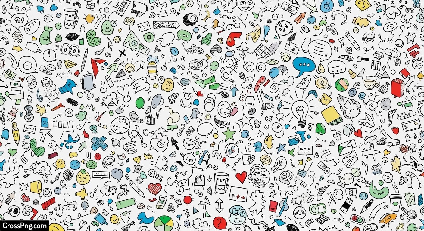 Doodle background image