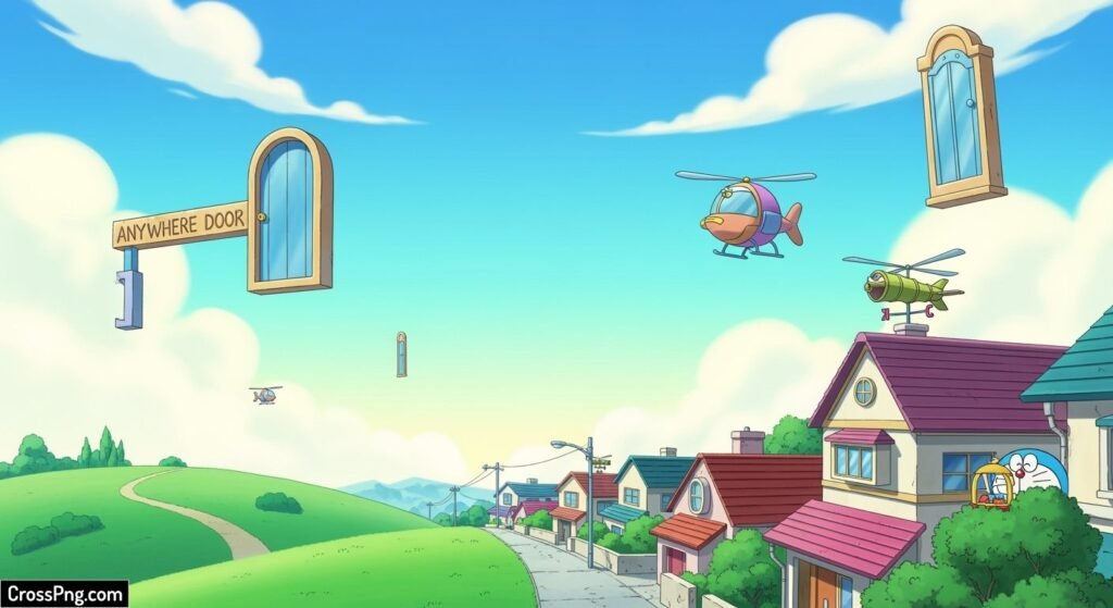 Doraemon background image