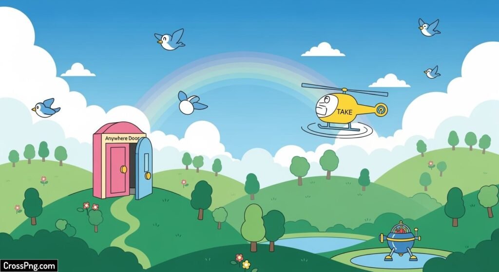 Doraemon background image 3