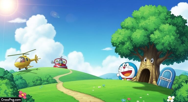 Doraemon background image