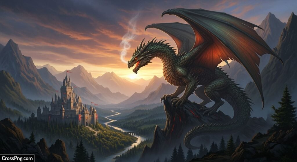Dragon background image