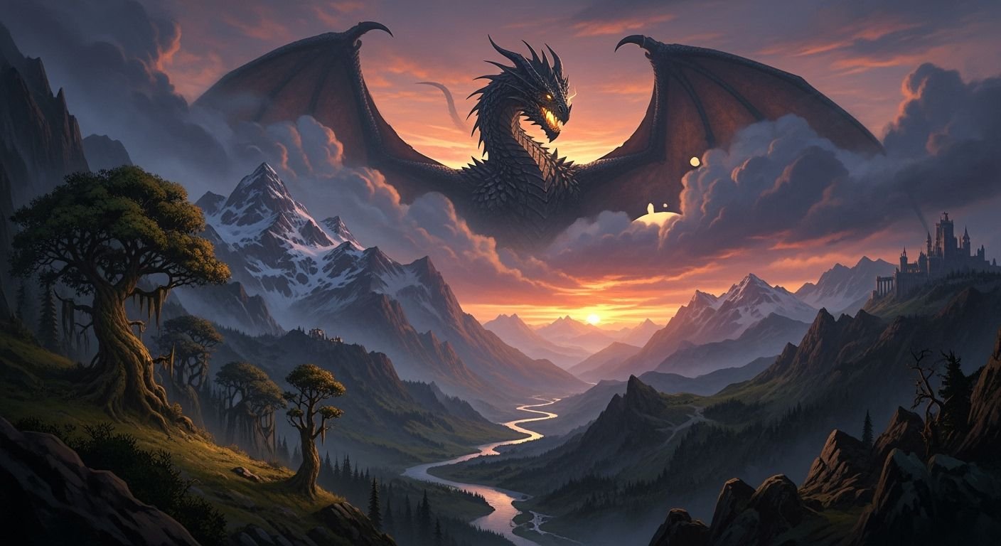 Dragon background image 2