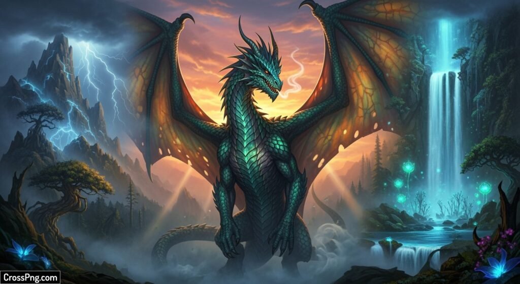 Dragon background image 3