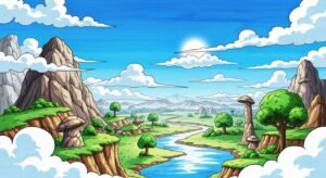 Dragon ball background image 2