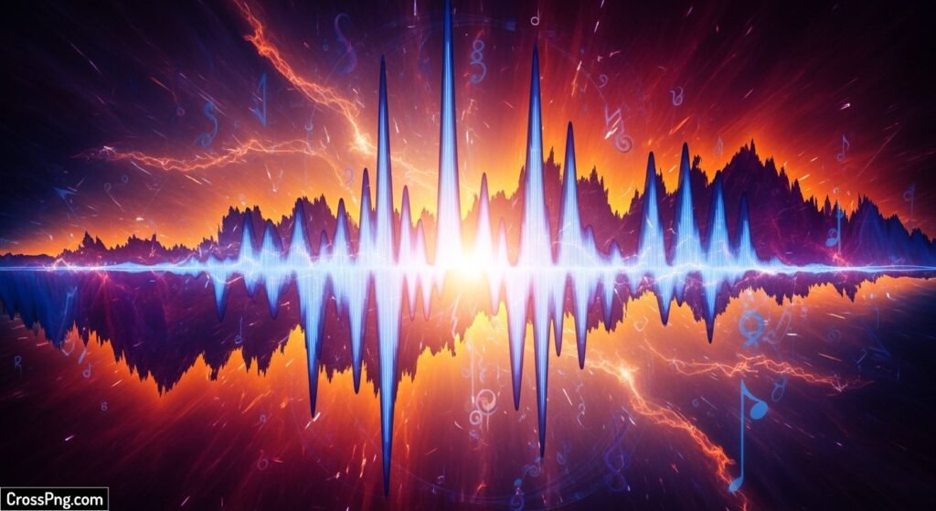 Dramatic background music image