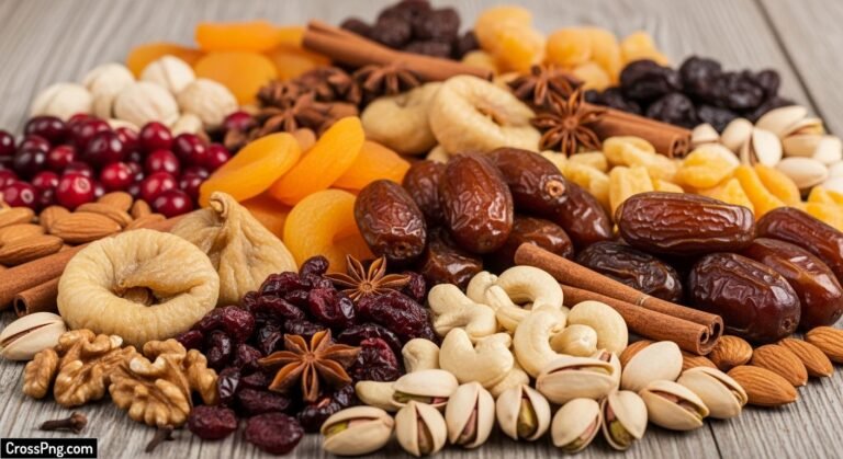 Dry fruits background image 2