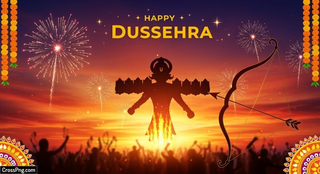 Dussehra poster background image 2