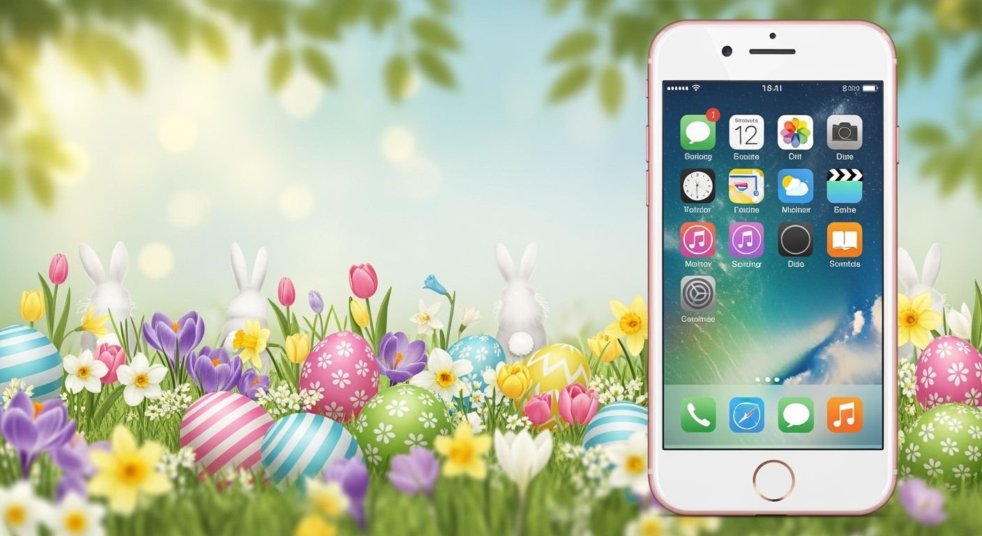 Easter background for iphone image 2