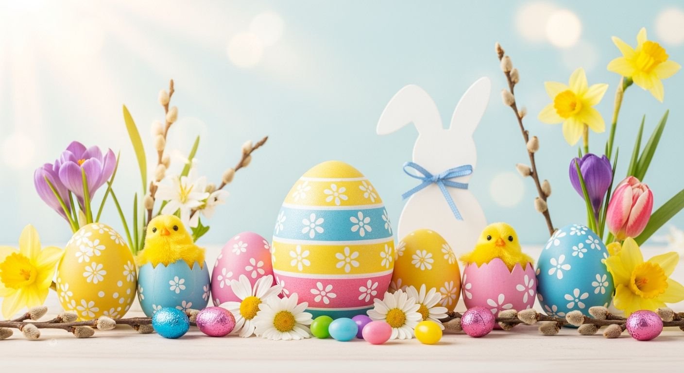 Easter background wallpaper image 3
