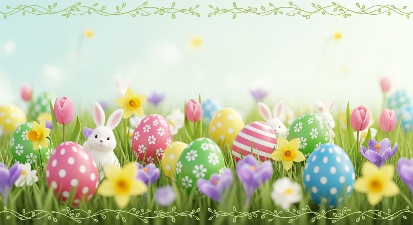 Easter background wallpaper image