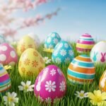 Easter egg background image