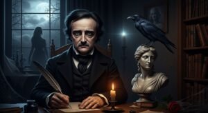 Edgar allan poe background 4k image 4