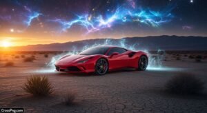 Editing car background image
