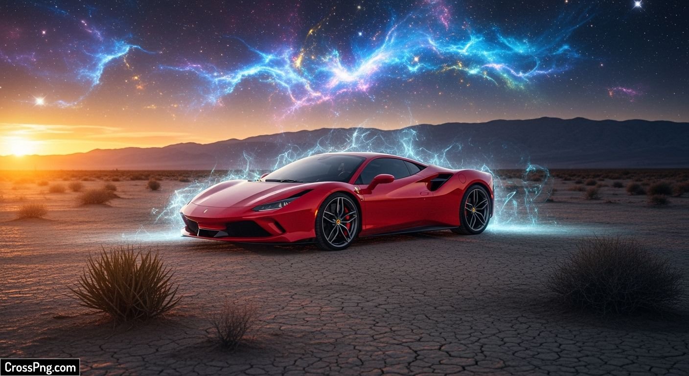 Editing car background image