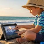 Editing photos for boy background image