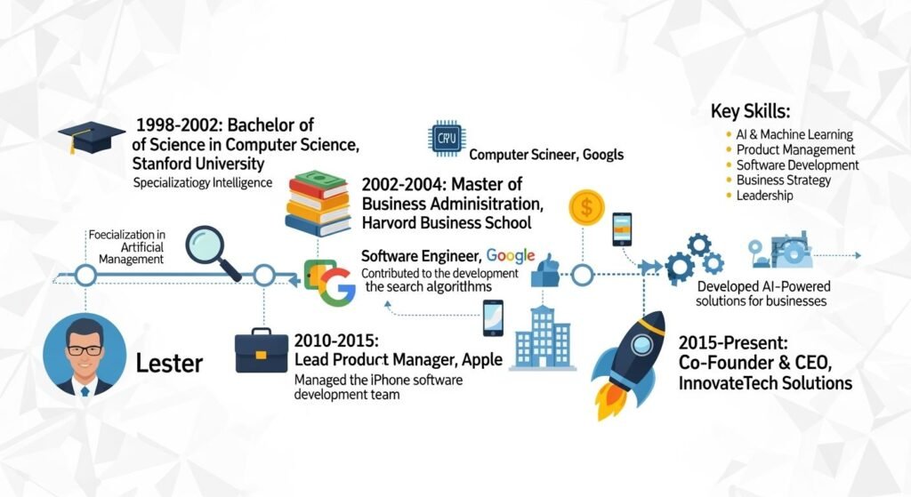 Educationbackground of lester image 4