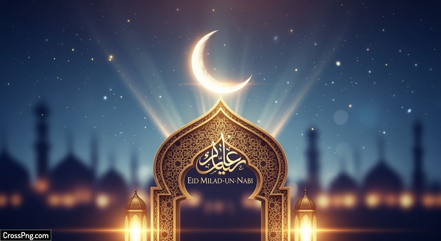 Eid milad un nabi background hd image 2