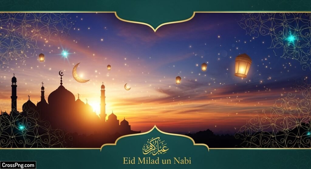 Eid milad un nabi background image