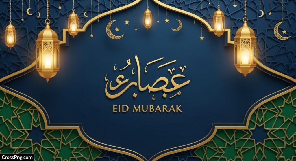 Eid mubarak background hd image