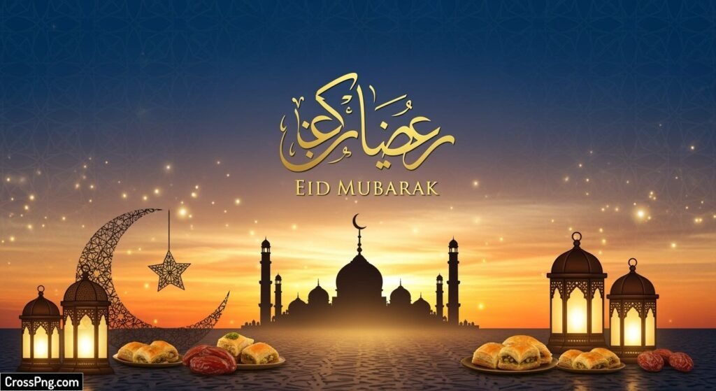 Eid mubarak background image