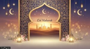 Eid mubarak photo editing background image