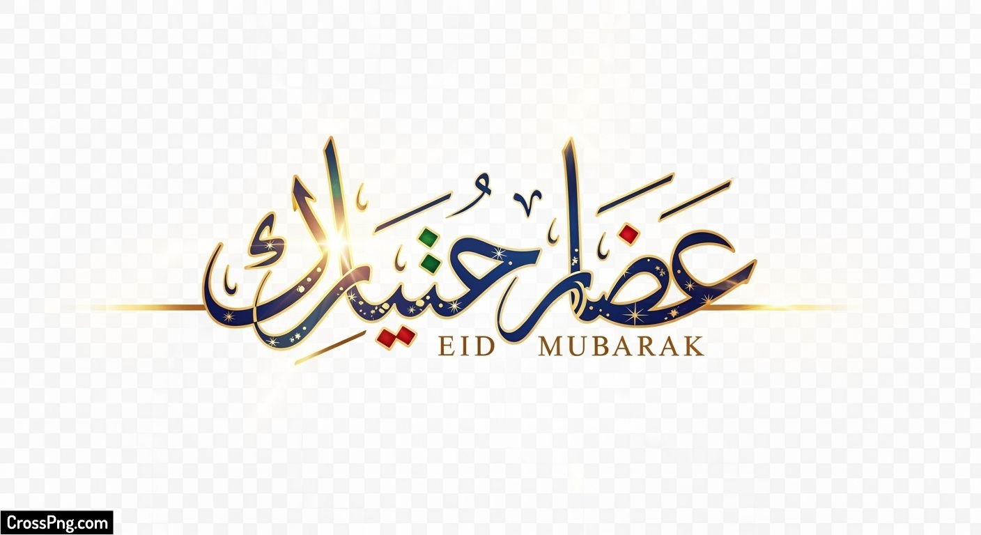 Eid mubarak transparent background image