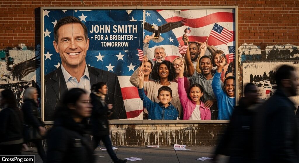 Election poster background image 2