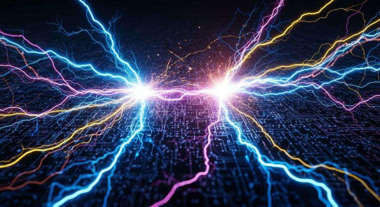 Electric background image