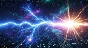 Electric background image