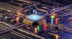 Electrical background image