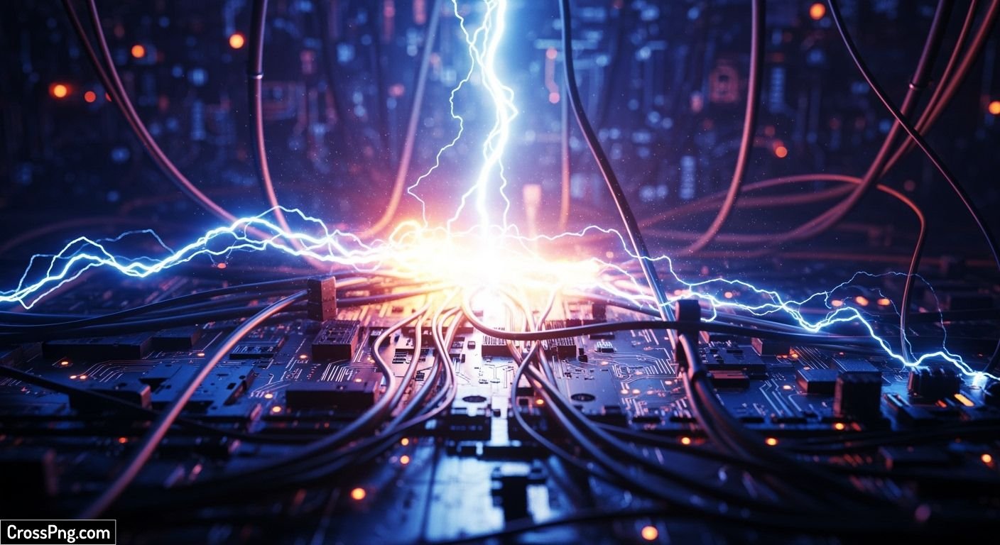 Electrical background image 3