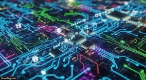 Electronic background image