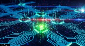 Electronic background image