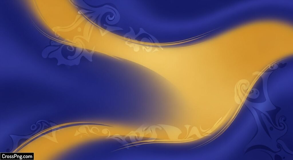 Elegant blue and yellow background image 3