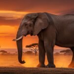 Elephant background image 2