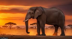 Elephant background image 2