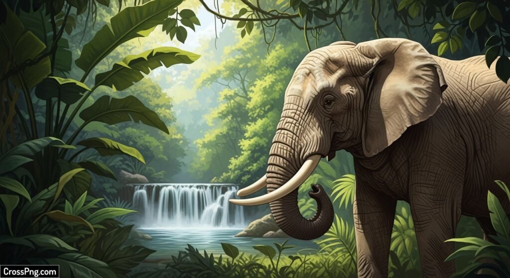 Elephant background image 3